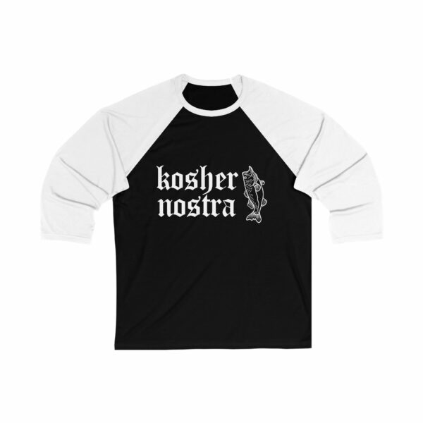 Kosher Nostra (3/4 Sleeve Baseball Jersey)
