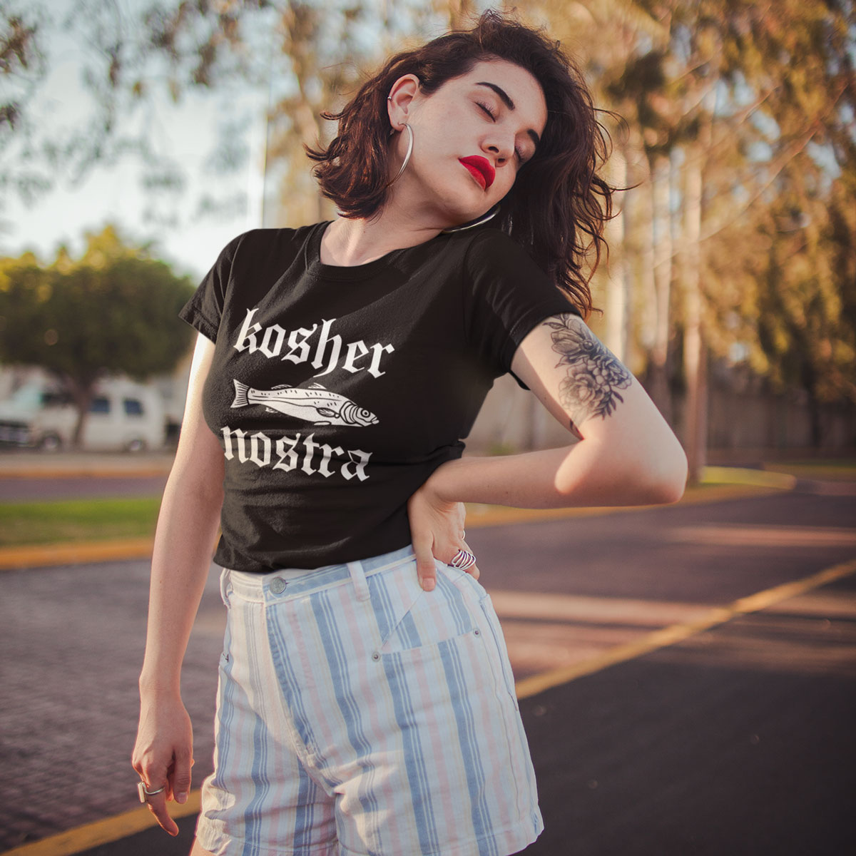 Kosher Nostra (Women's Tee)